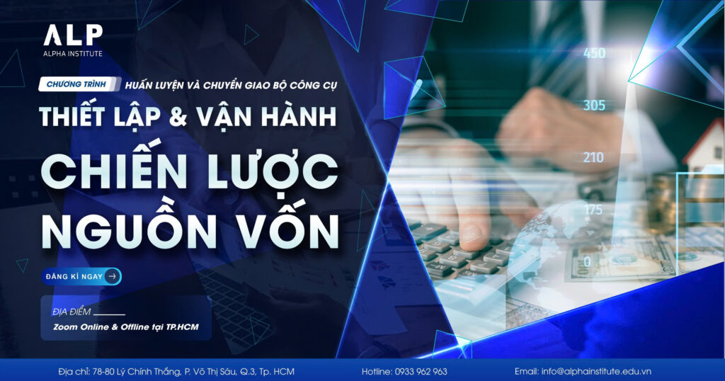 thiết lập và vận hành chiến lược nguồn vốn