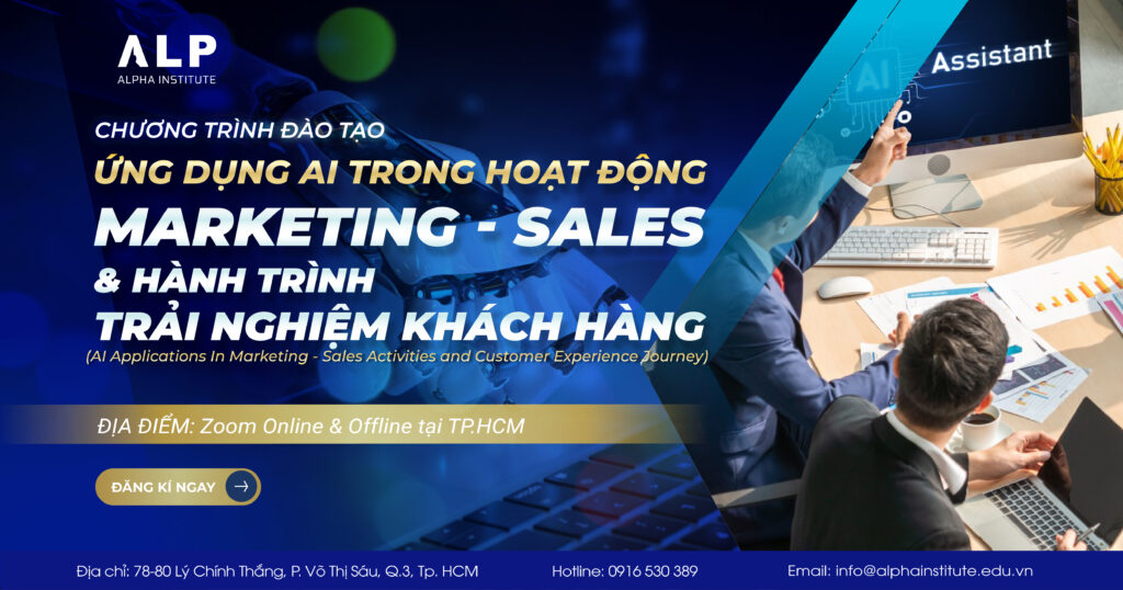 Ứng dụng AI trong marketing sales