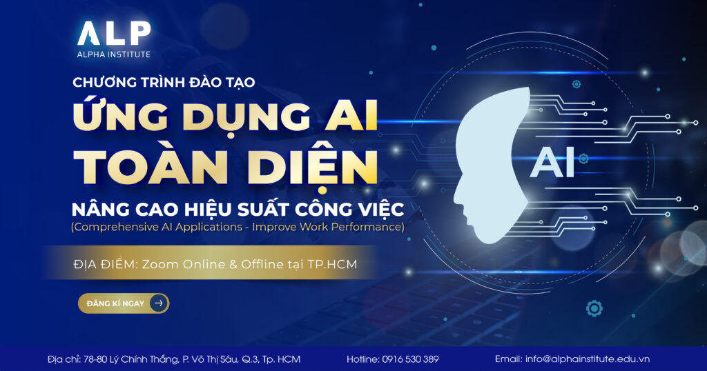 ứng dụng ai toàn diện nâng cao hiệu suất công việc